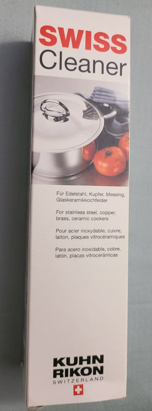 NOS! Kuhn Rikon Swiss Cleaner, steel copper brass ceramic cookware cleaning