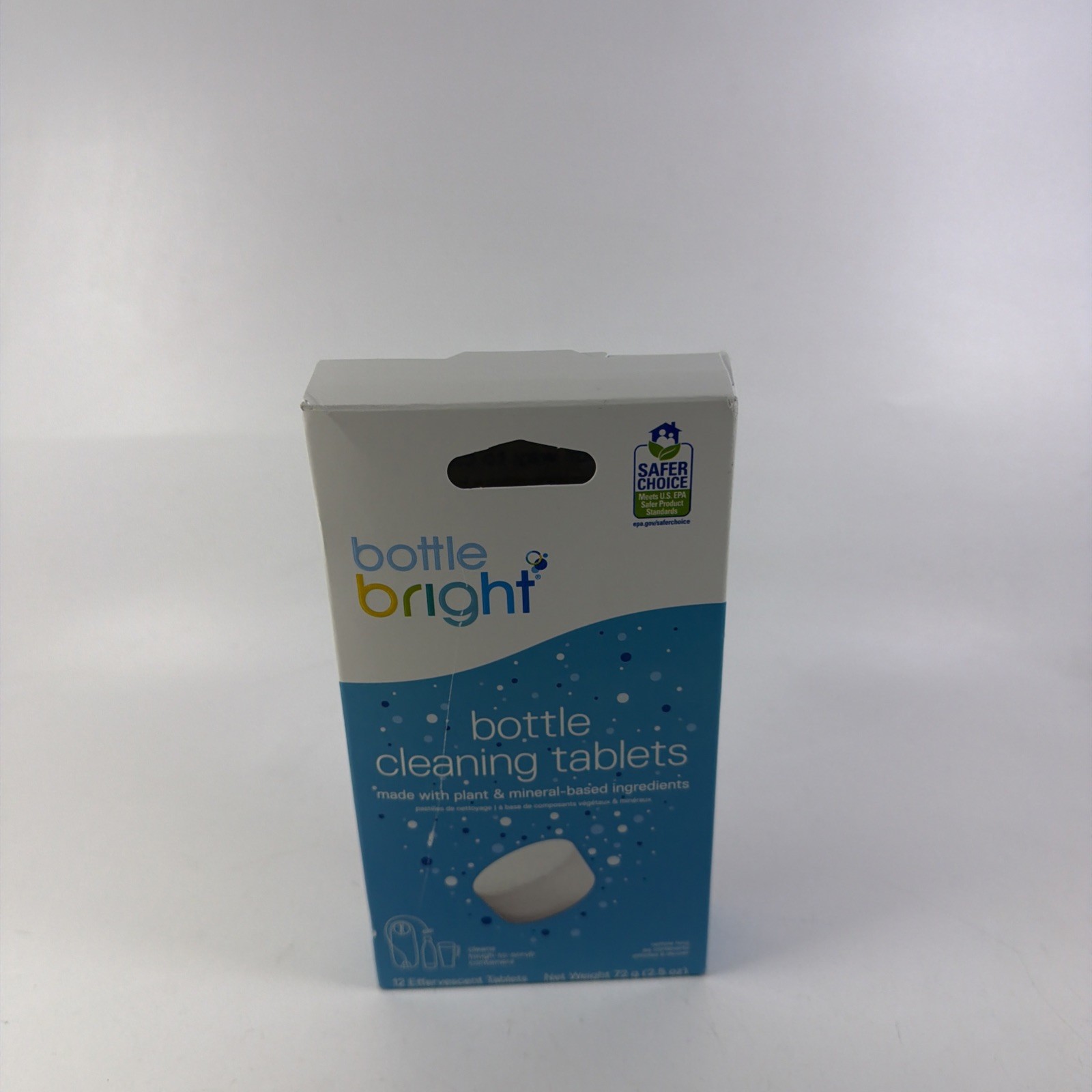 Bottle Bright Single Pack (12 Tablets)- Clean Stainless 12 Count (Pack of 1)
