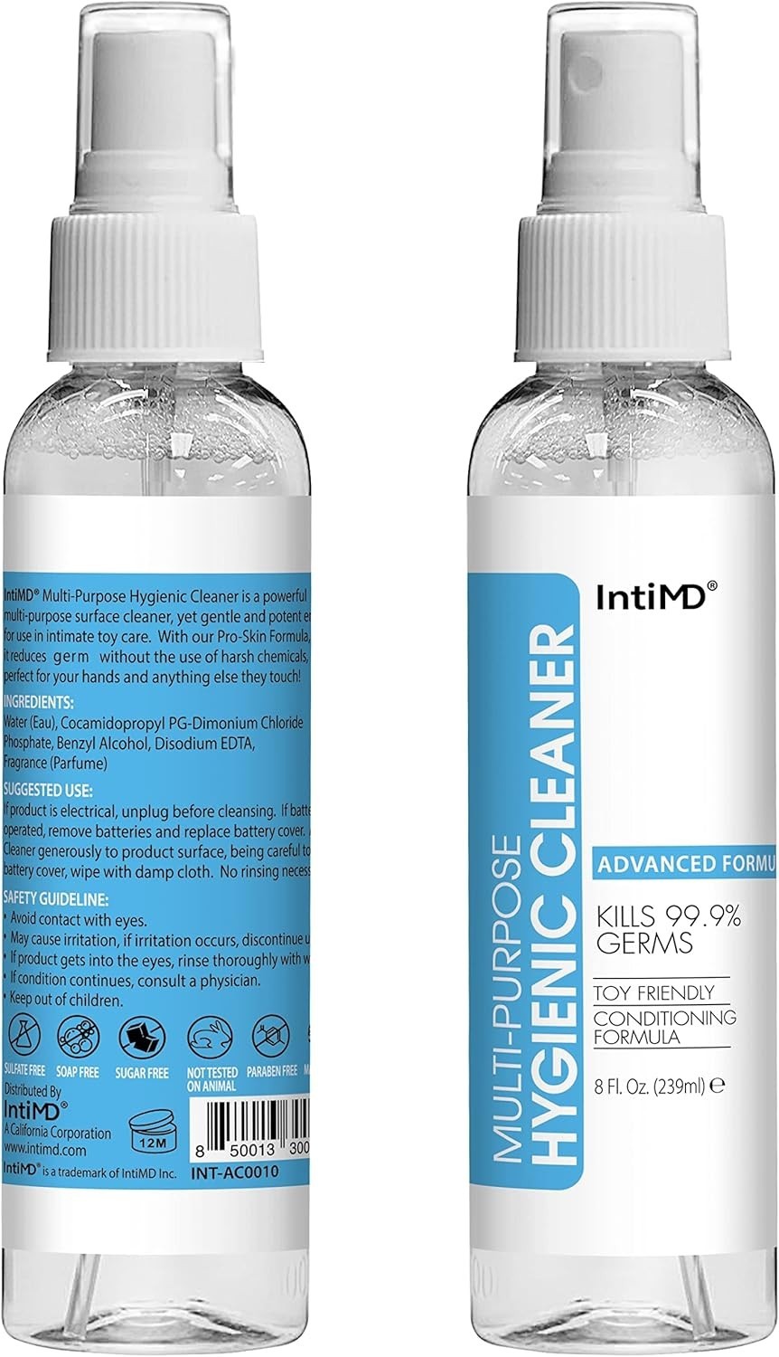 Gentle Multi-Purpose Hygienic Cleaner – Advanced Pro-Skin Toy Safe Formula