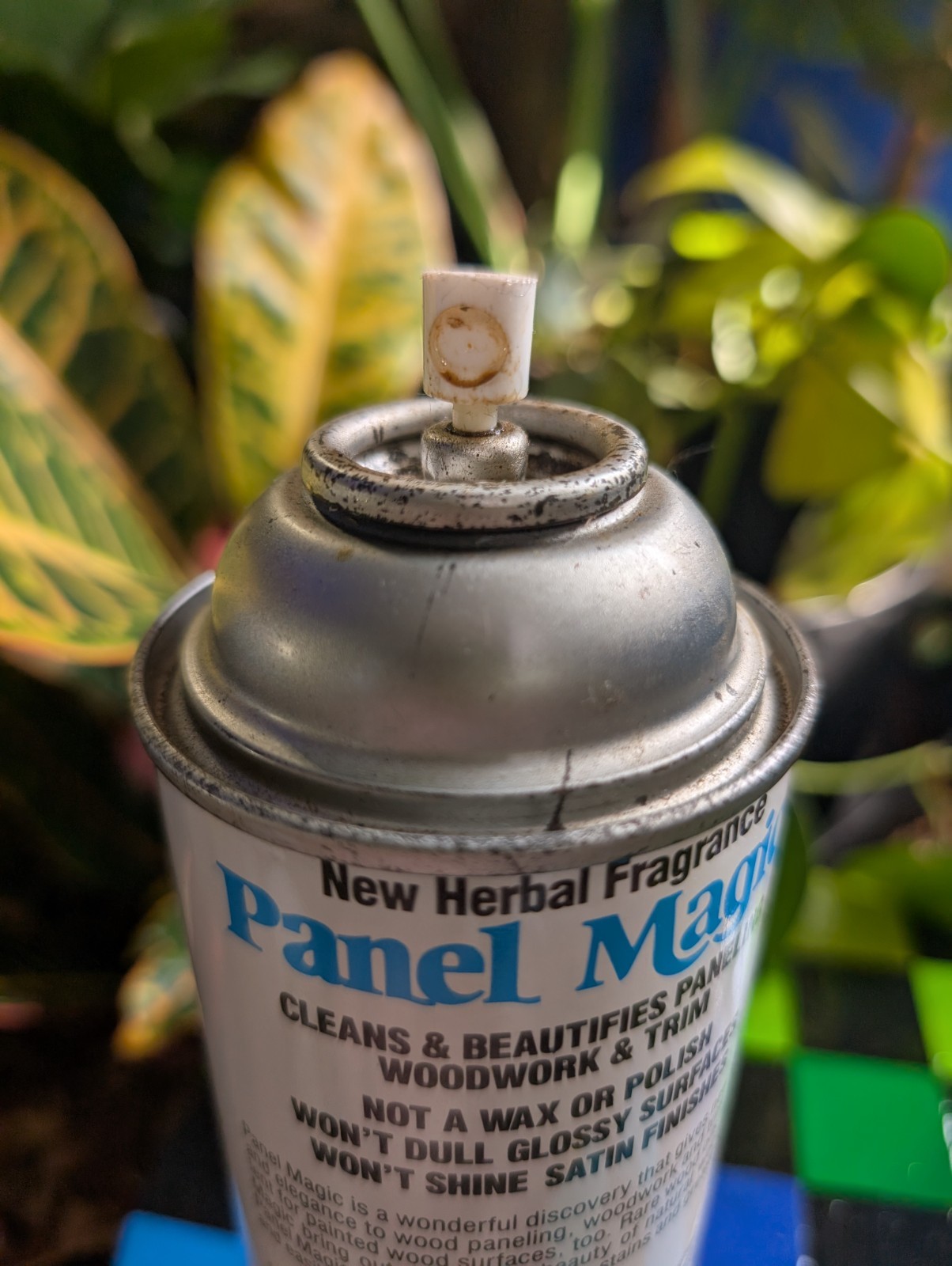 Vintage Panel Magic Aerosol Cleaning Spray Works! Movie prop