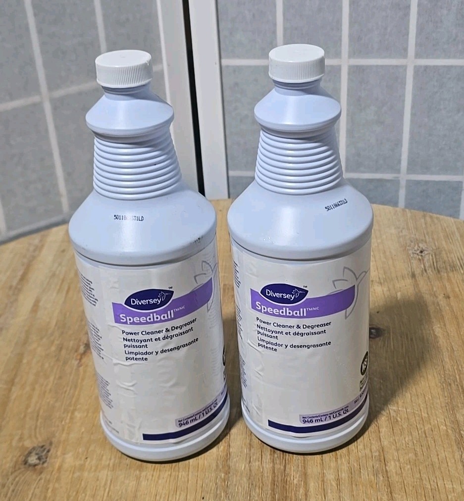 /Look 2 Pack New Diversey Speedball Power Cleaner & Degreaser. 1 Qt.