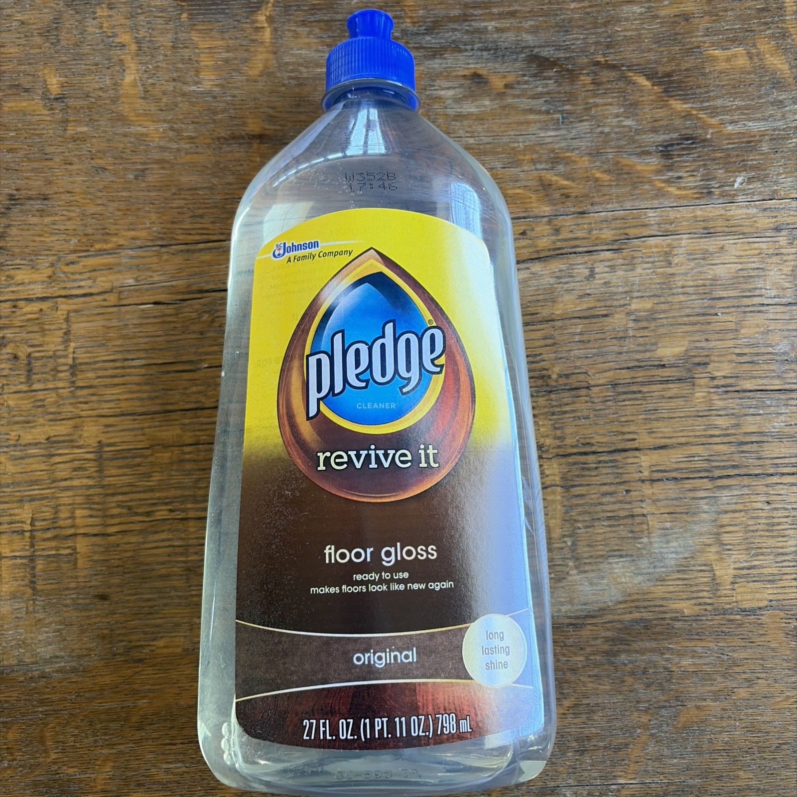 Pledge Revive It Floor Gloss Polish Protects Long Lasting Shine Original