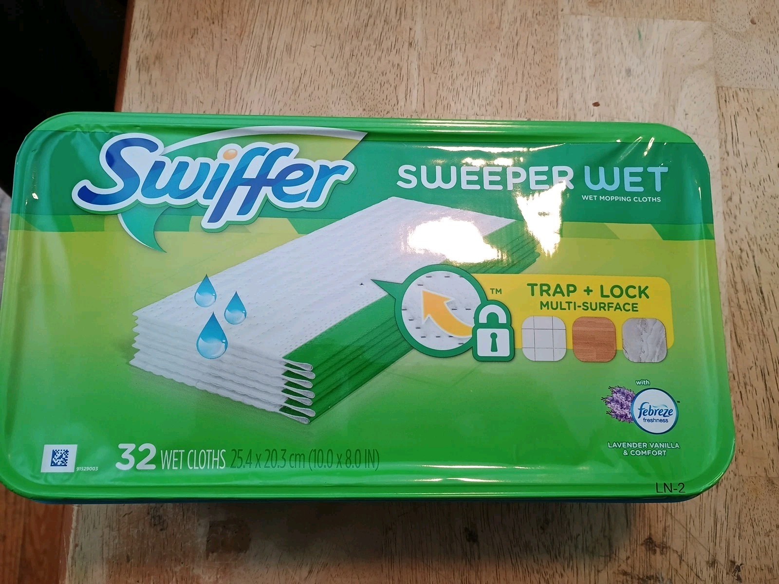 Swiffer Lavender and Vanilla Comfort Sweeper Wet Refills – 32 Count