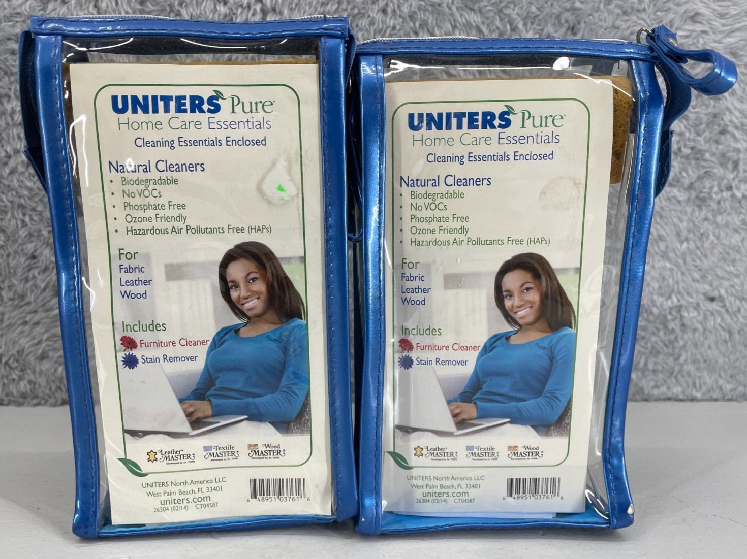(2) Uniters Pure Home Care Essentials Furniture Cleaner/Stain Remover Cleaner