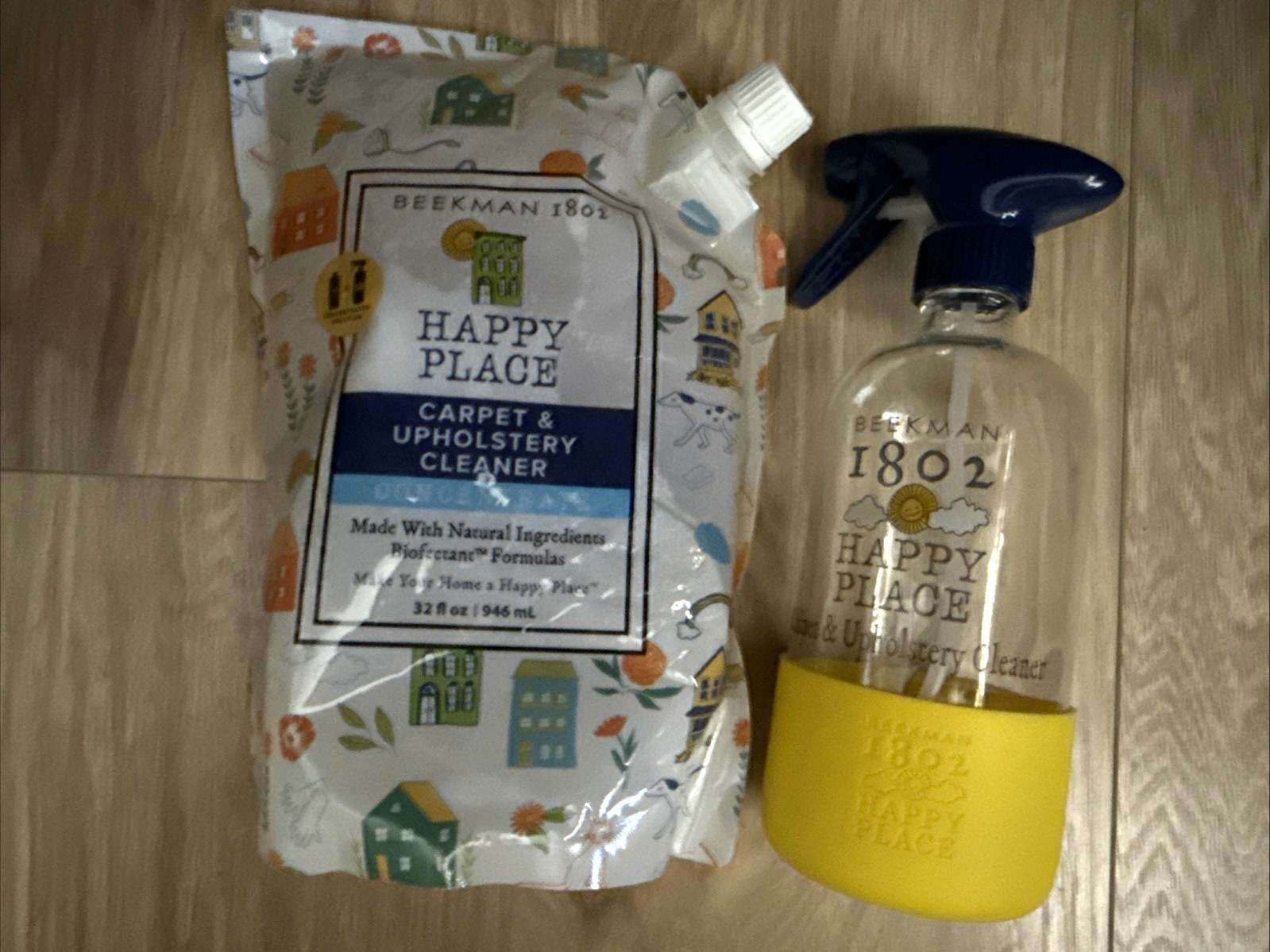Beekman 1802 Happy Place 32oz Concentrate Carpet & Upholstery Cleaner Rain
