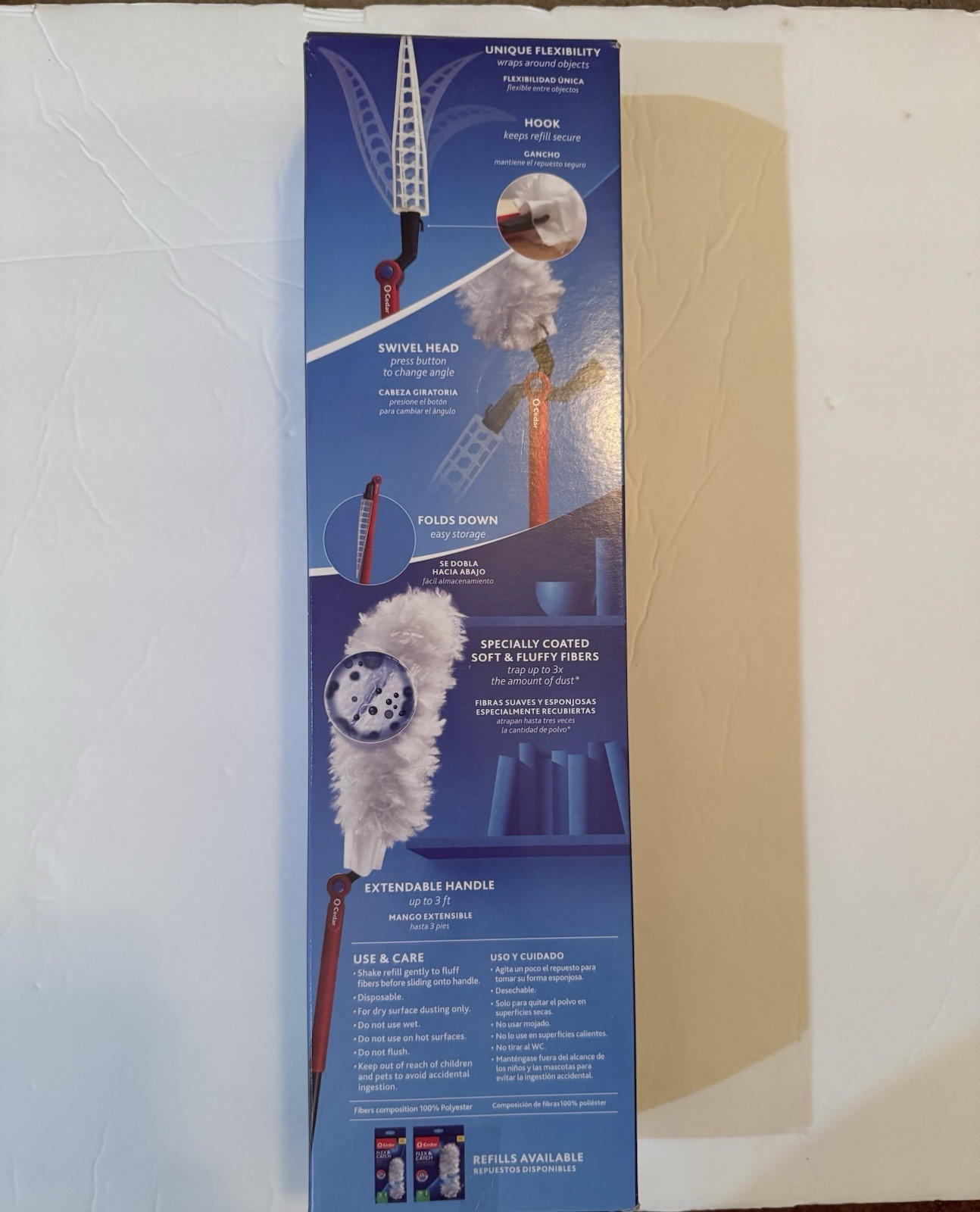 Flex & Catch Heavy Duty Dusting Kit (3 ft. Handle Plus 5 Refills