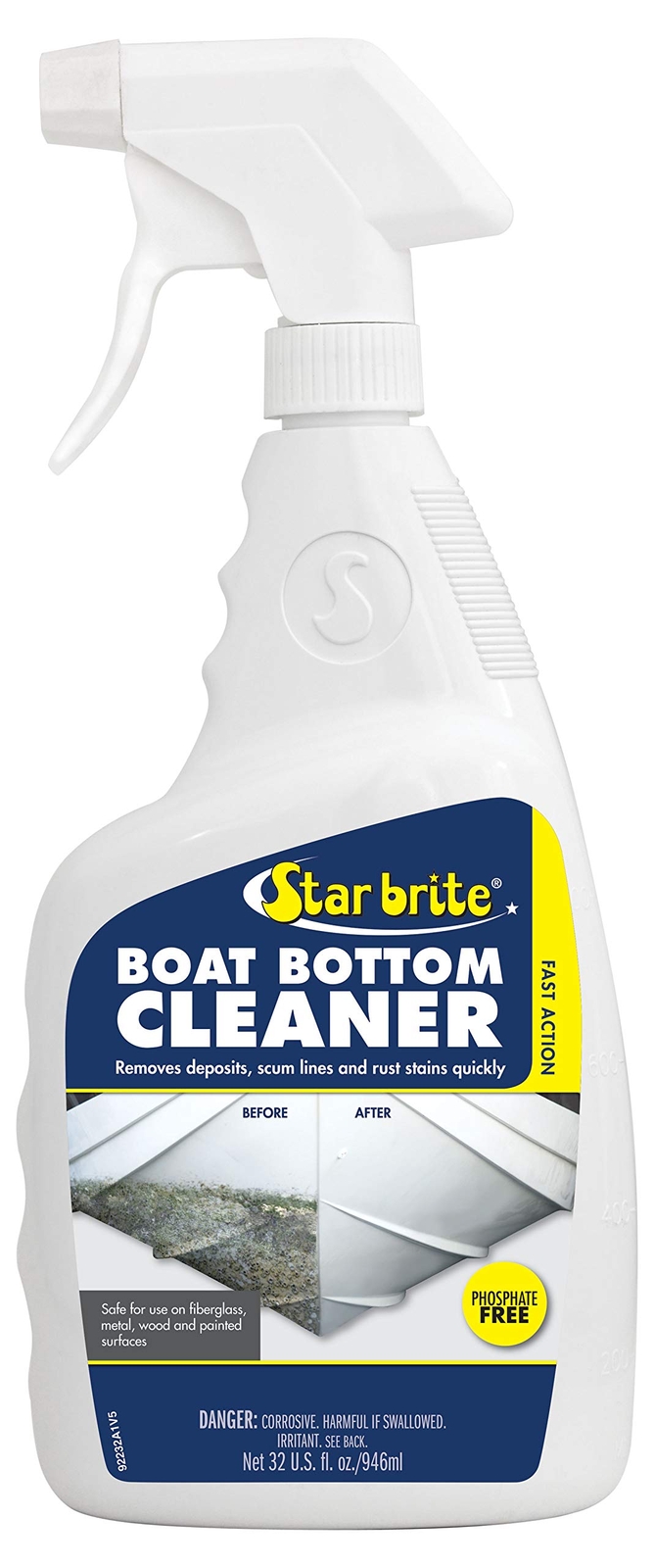 Star Brite Marine Boat Bottom Cleaner 32 Fl Oz Heavy Duty Hull Cleaner