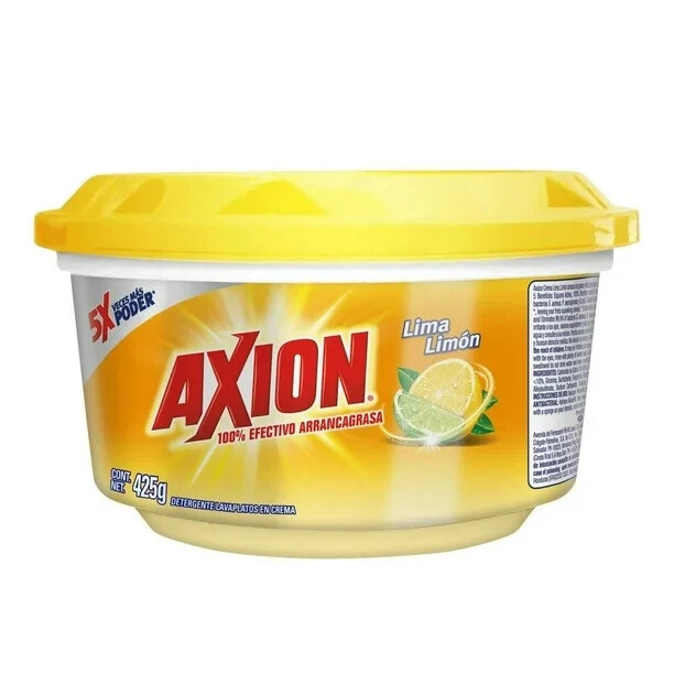 AXION LIME & LEMON Dish Washing Paste Detergent 425 g from Mexico