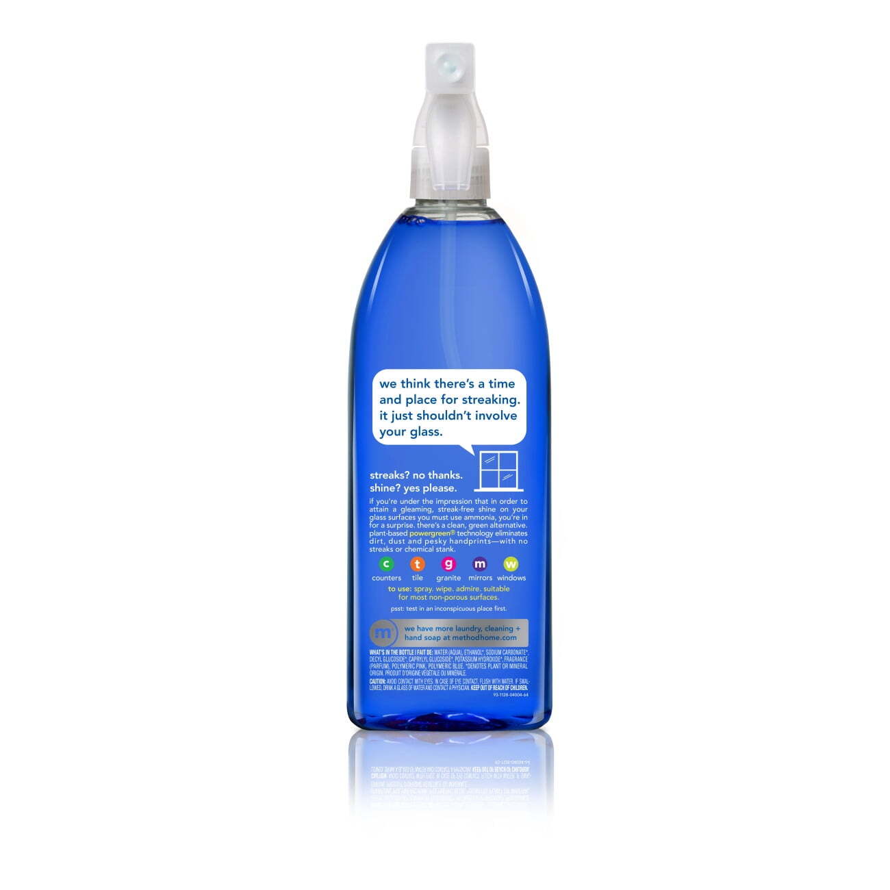 Method Glass Cleaner + Surface Cleaner, Mint, 28 Ounce