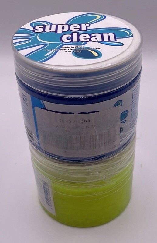 SUPER CLEAN DUST CLEANING SLIMY GEL WIPE FOR KEYBOARD, CAR AND MORE/BRAND NEW