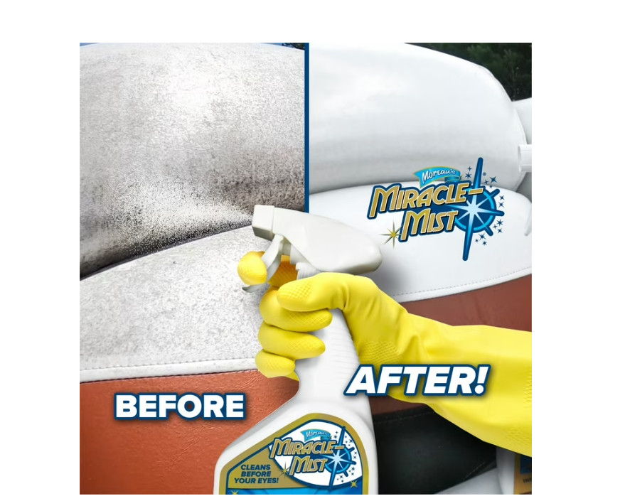 2 PACK Miraclemist Instant Mold andMildew Spray Remover for RV andBoat’S Exterio