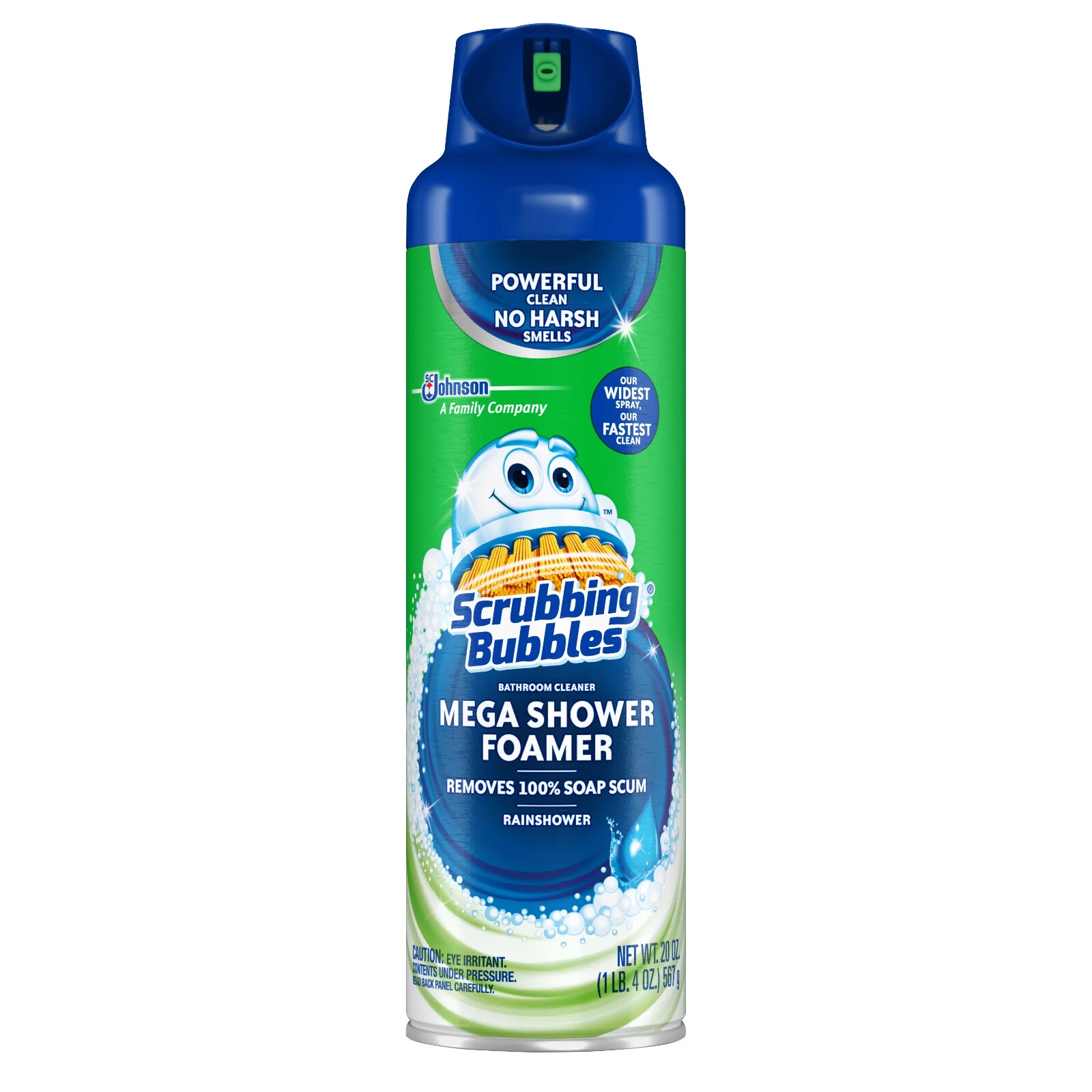 3 ~ Scrubbing Bubbles Mega Shower Foamer Rainshower Bathroom Cleaner 20 oz Foam