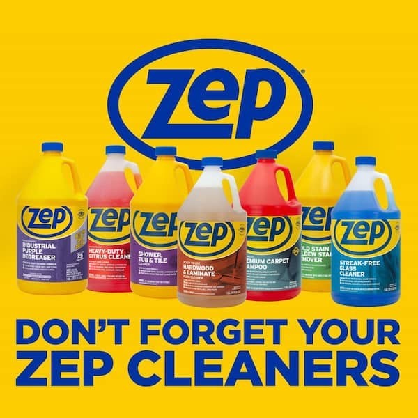 Zep Professional Spray Bottles 32oz (6-Pack) Heavy Duty Adjustable Nozzle