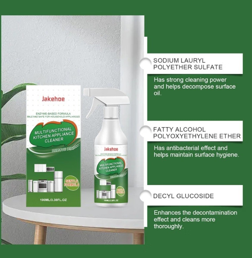jakehoe Multifunctional Kitchen Appliance Cleaner