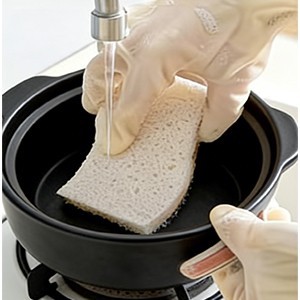 Natural Sponges for Dishes 12 Pack,Keep Soap Biodegradable Kitchen Sponge,