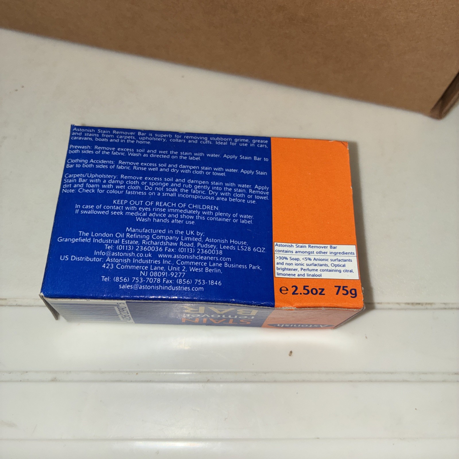 Astonish Oven And Cookware Cleaner With 2 Bars And 3 Sponges
