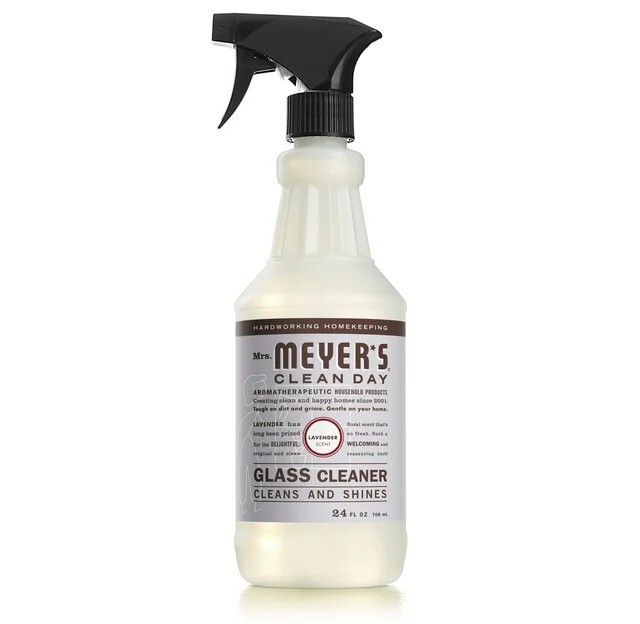 Mrs. Meyer’s Glass & Window Cleaner Lavender, 24 FL OZ (Pack of 6)