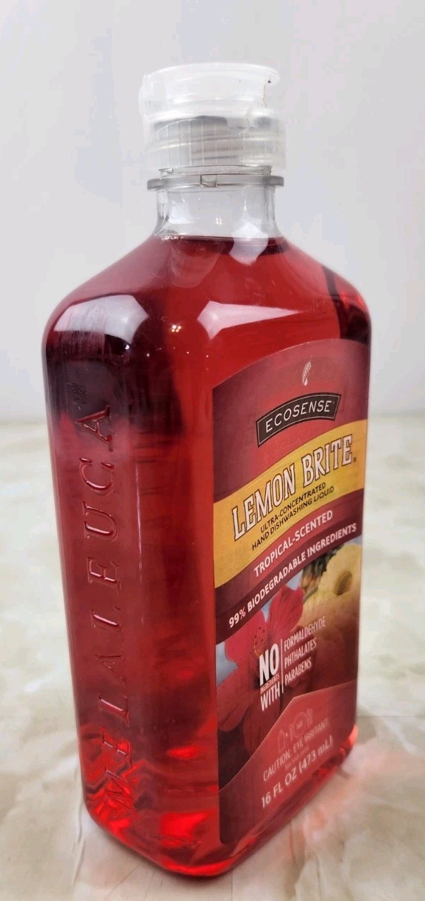 Melaleuca Ecosense Lemon Brite Concentrated Dishwashing Liquid Tropical Scented