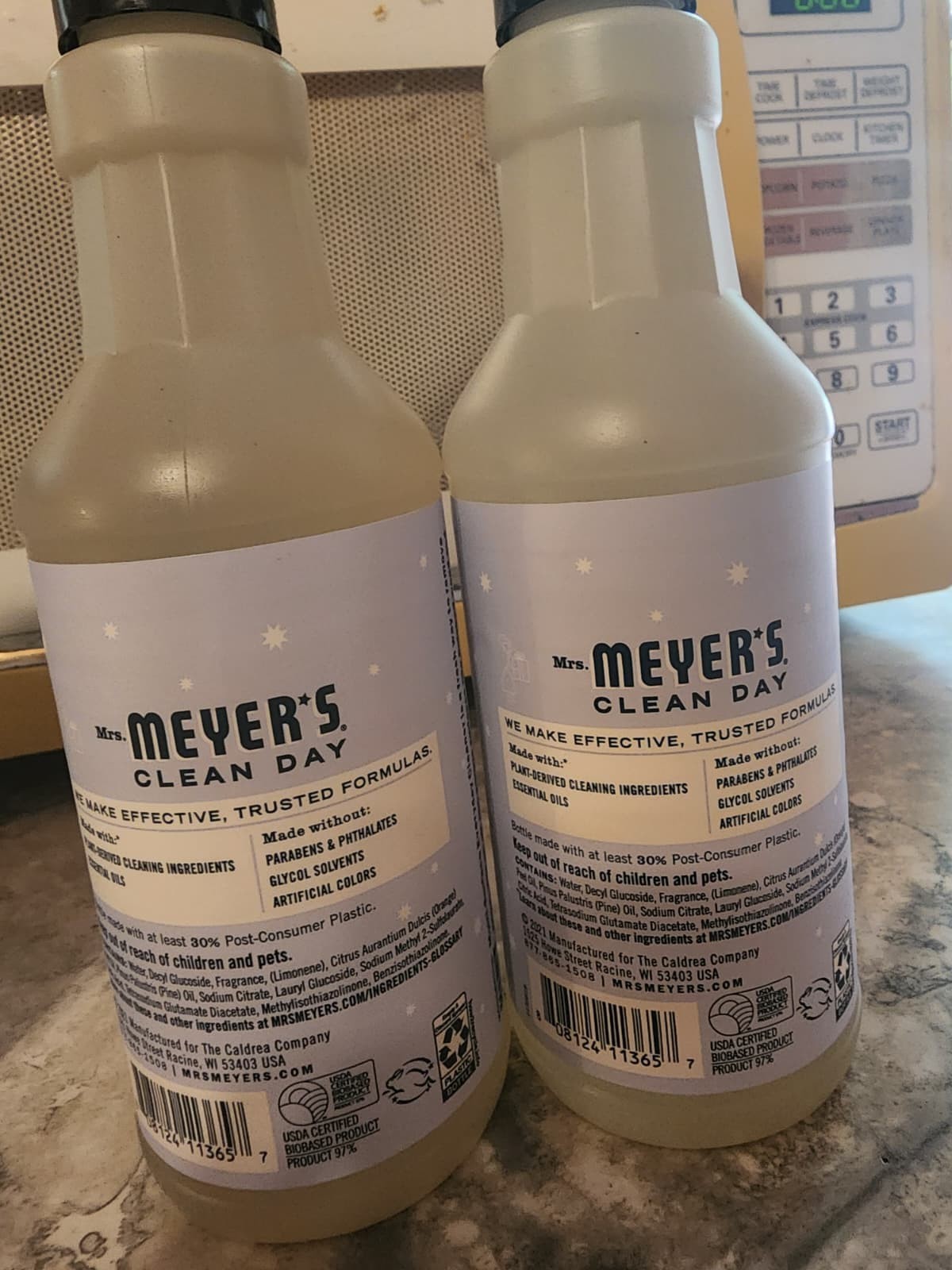 6 Pack Mrs. Meyer’s Clean Day Everyday Cleaner Snowdrop 16oz Multi Surface