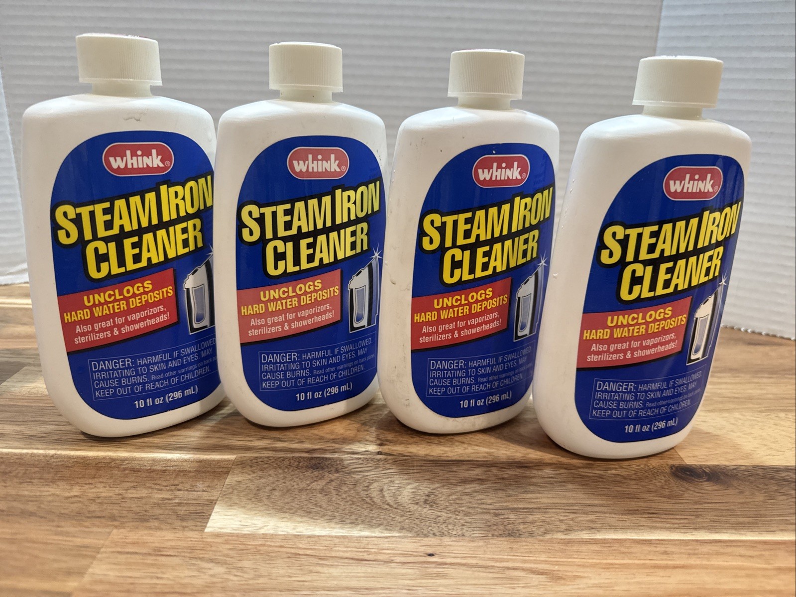Whink Steam Iron Cleaner 10 oz Unclogs Hard Water Deposits