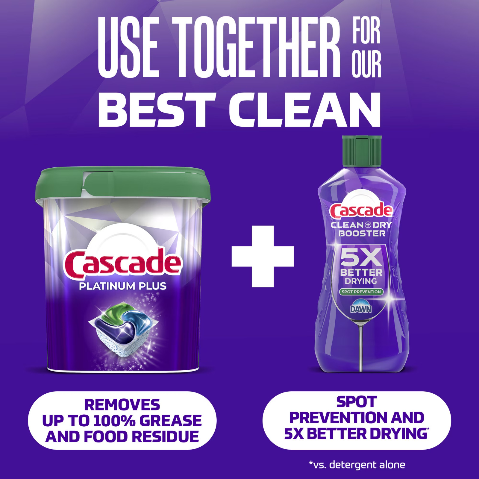 Cascade Platinum Plus Dishwasher Pods Fresh Scent 2 Pack 47 Count