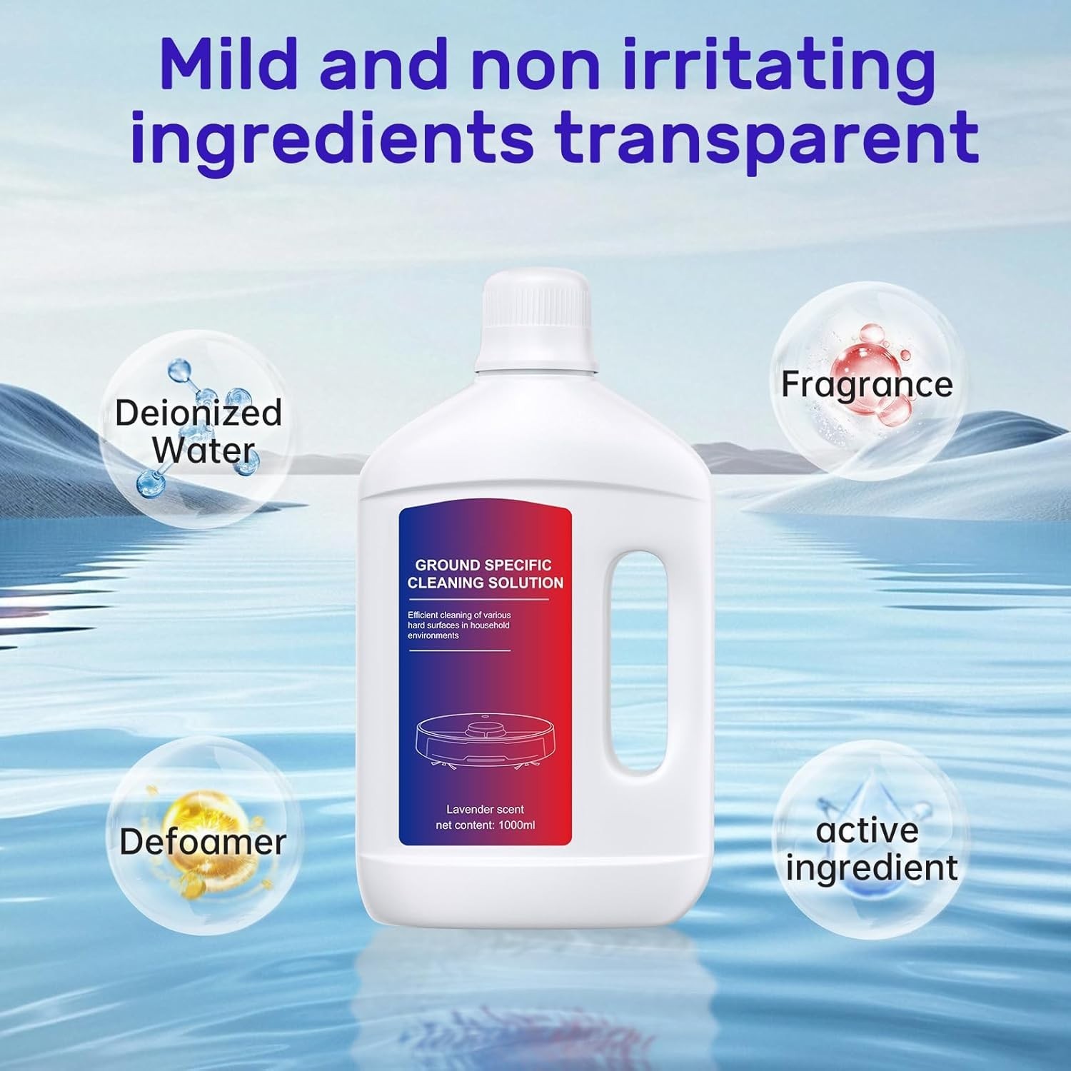 Compatible with Dreame Vacuum – Lavender Cleaning Solution