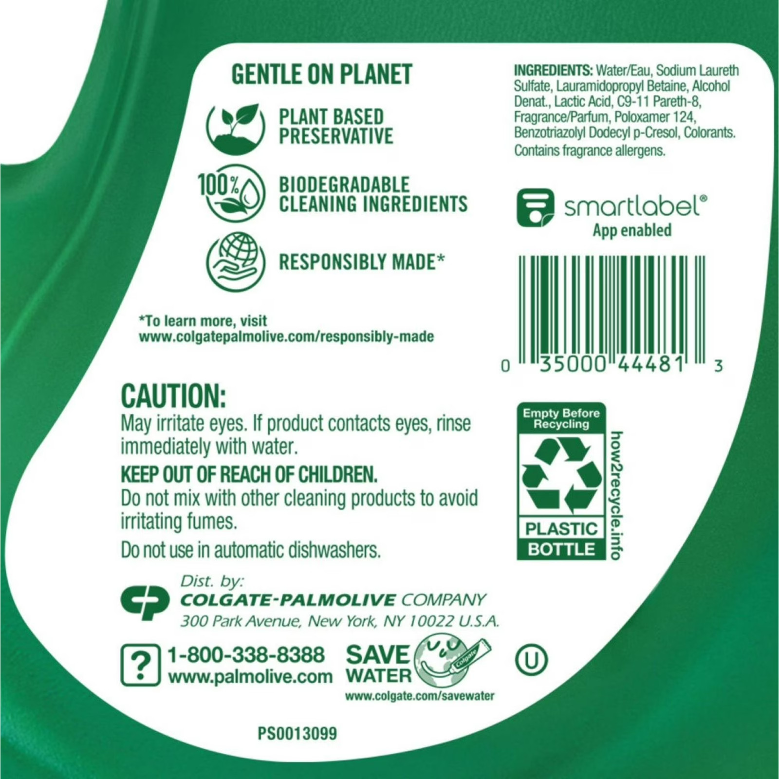 Palmolive Ultra Dishwashing Liquid 102oz Original Scent Soap