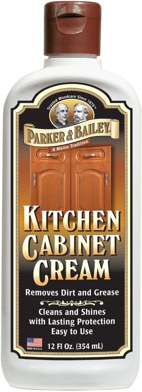 12oz Wood Restorer & Protector Cream for Cabinets and Furniture – Low Odor