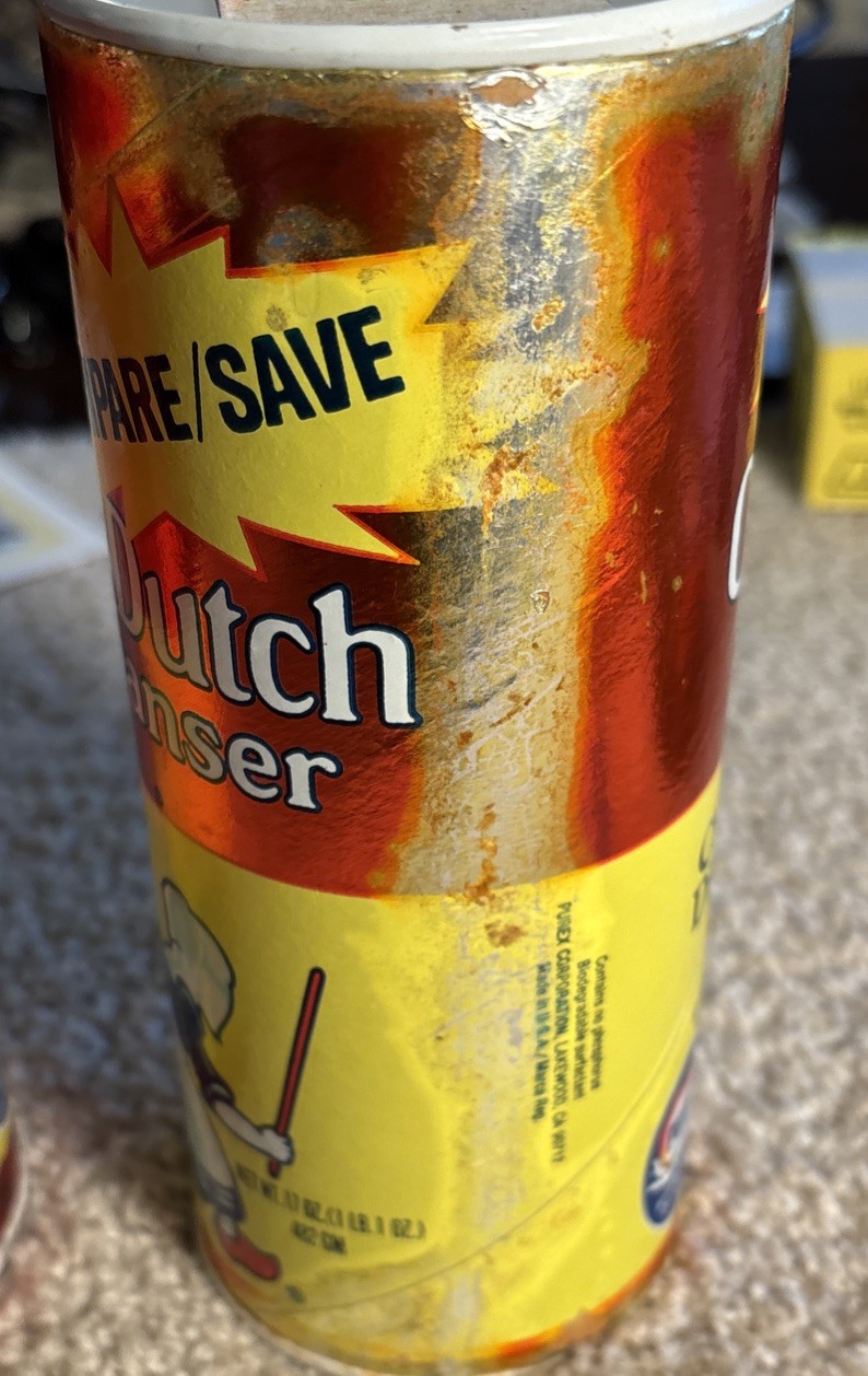 Old Dutch Cleaning Cleansers 2 unopened cans