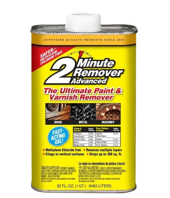 1 Qt. 2 Minute Remover Advanced Gel Fast & Effective Paint Remover Home Hardware