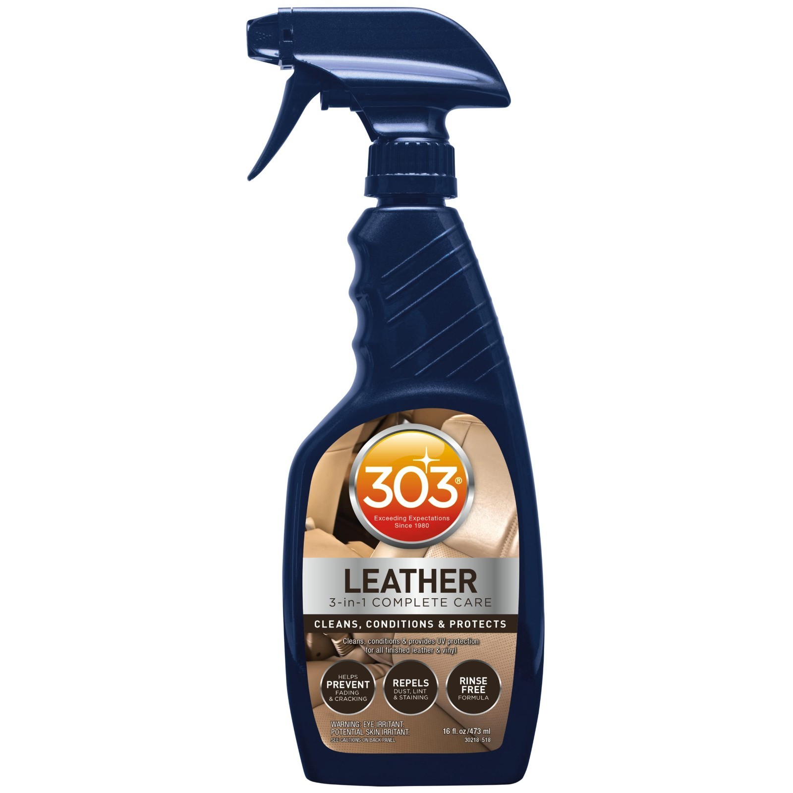 Leather Care Kit – 3-in-1 Cleaner, Conditioner & Protector – Prevents Fading & C