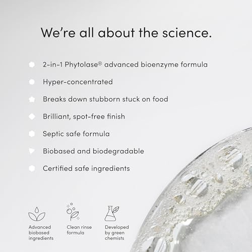 Dirty Labs Dishwasher Detergent & Booster, Aestival Scent, 48 Loads, Biobased