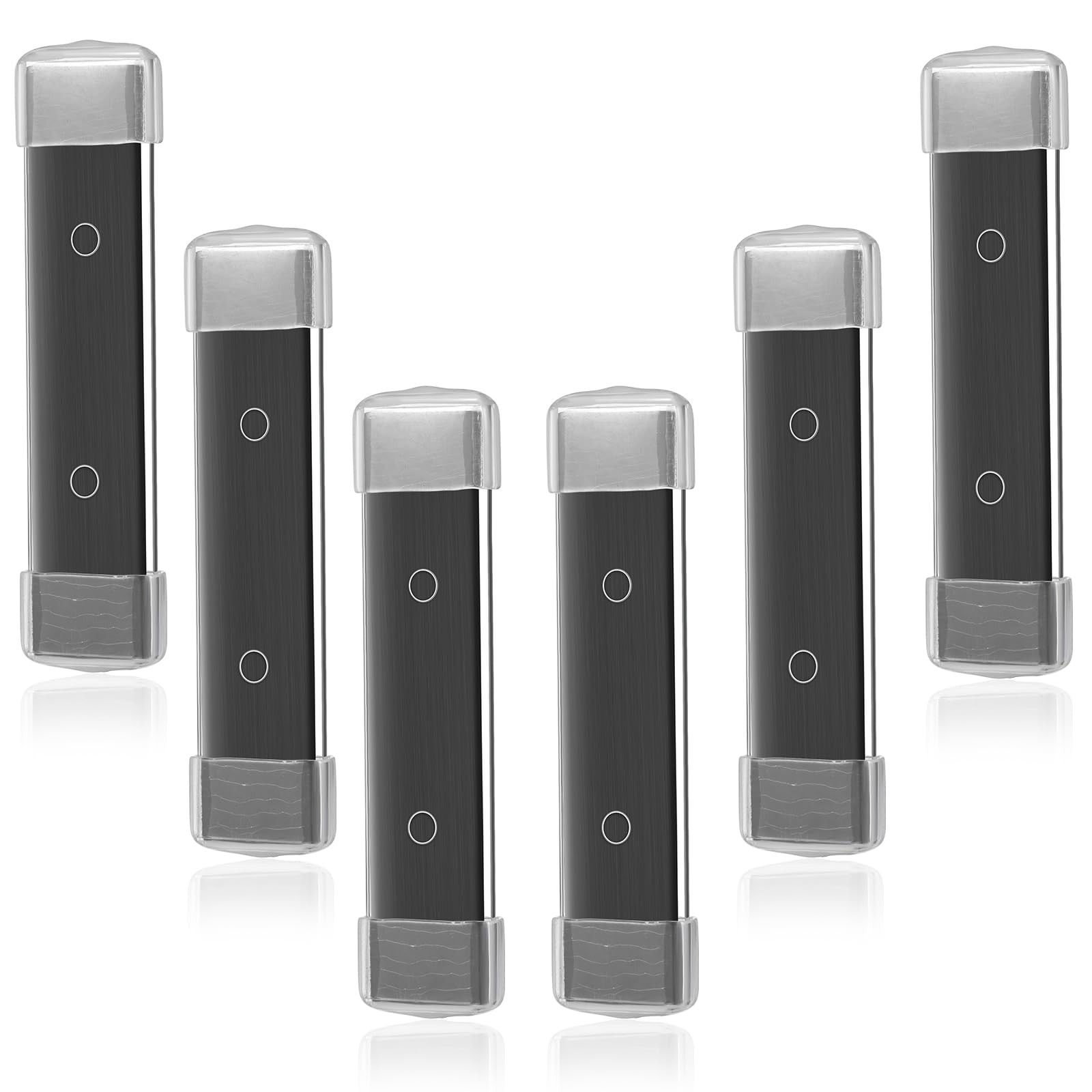 Dimsile 6 Pcs Magnetic Toilet Bowl Cleaner Black Toilet Cleaning Magnets
