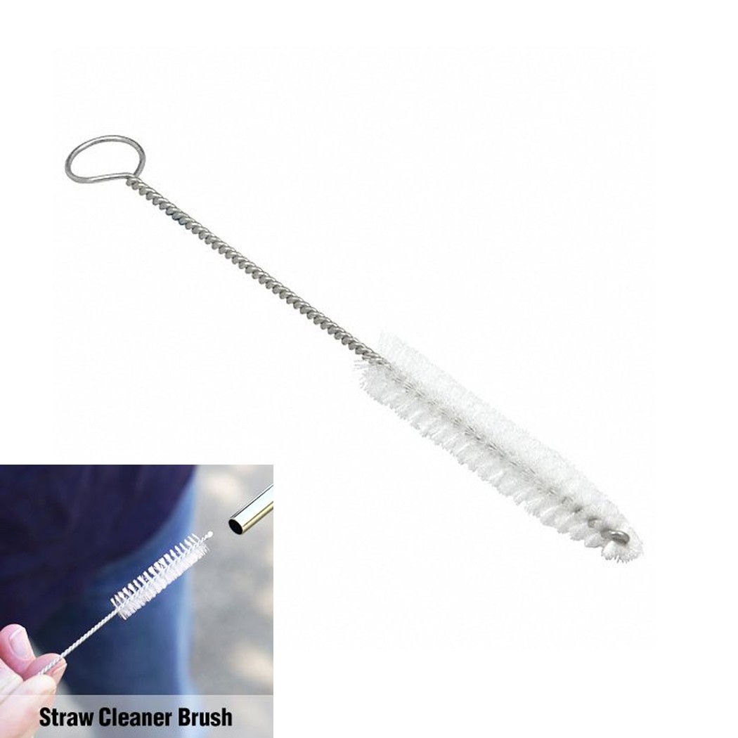 Durable Straw Cleaning Brush – Perfect for Metal, Silicone, and Glass Straws