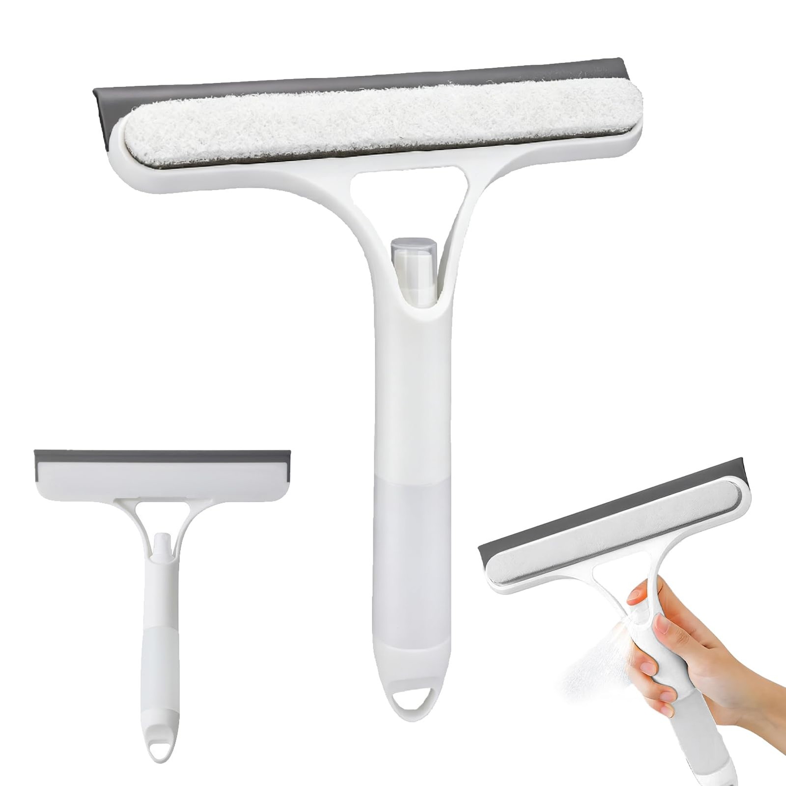3 in 1 Window Cleaning Scraper,3 in 1 Squeegee for Window Cleaning,Mirror Squ…