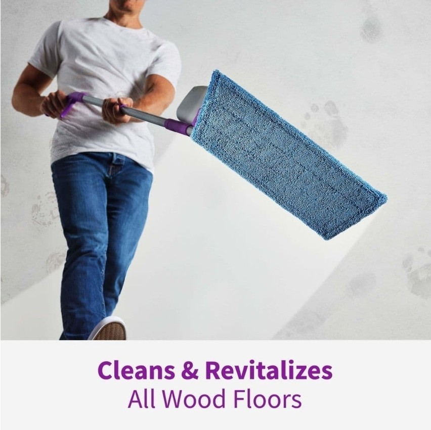 Rejuvenate Wood Floor Cleaner Refill 128 Fl Oz Streak Free Hardwood Cleaner