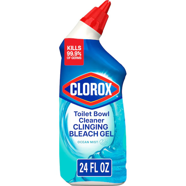 Clinging Bleach Gel -fl oz Ocean Mist Toilet Bowl Cleaner