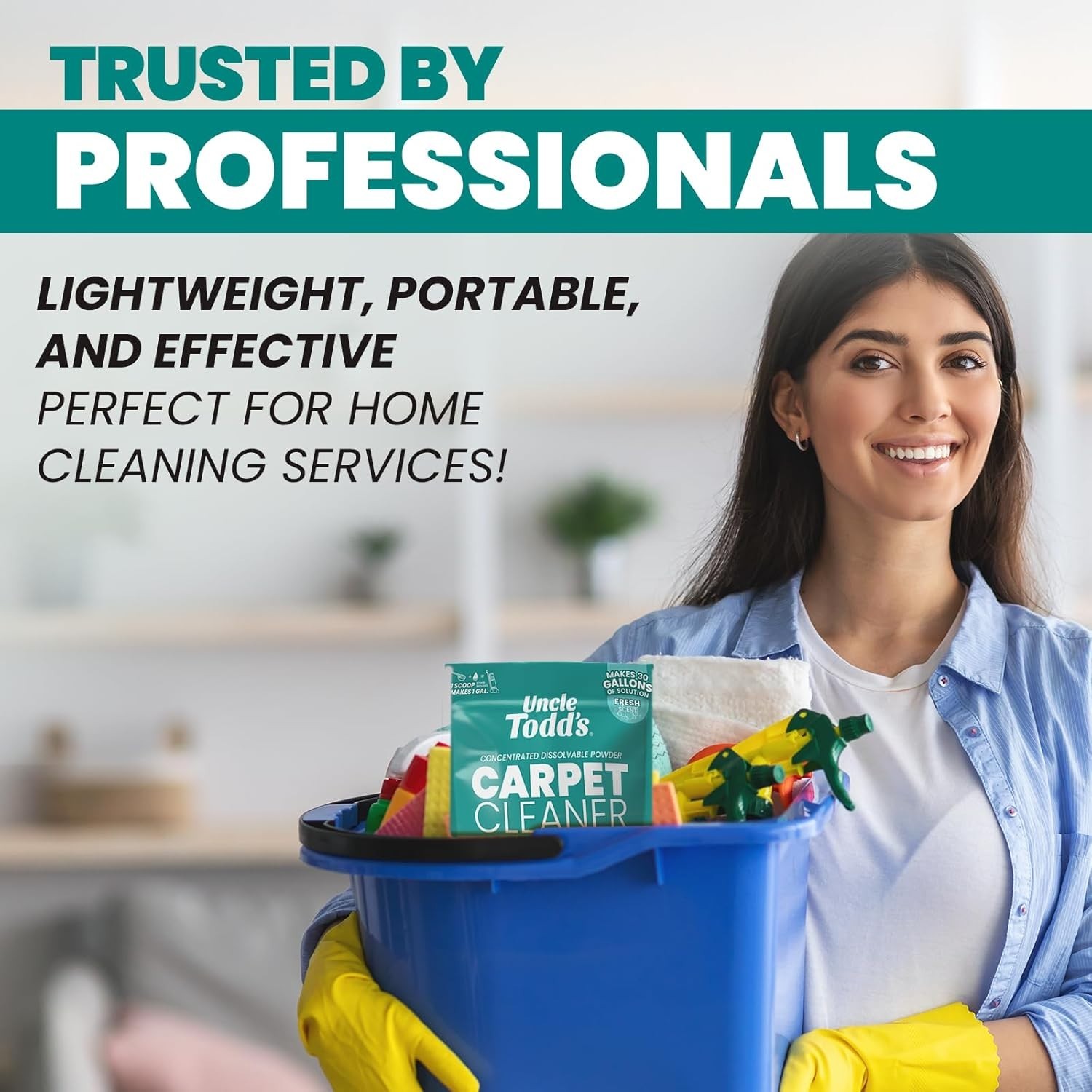 Multi-Purpose Carpet Cleaner Powder – 15oz, Pet Stain Removal & Odor Elimination