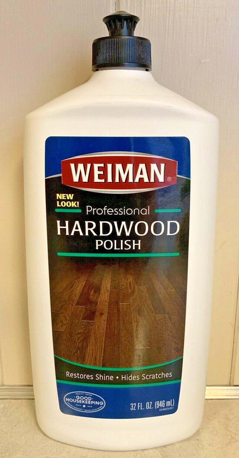 Weiman Hardwood Polish Professional Safe Around Kids Pets Eco Friendly 32oz