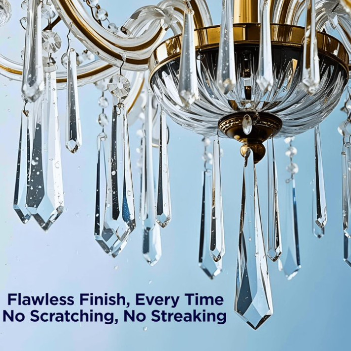 Sparkle Plenty Chandelier Cleaner Drip Dry Spray No Wipe – Dust & Streak Glas…