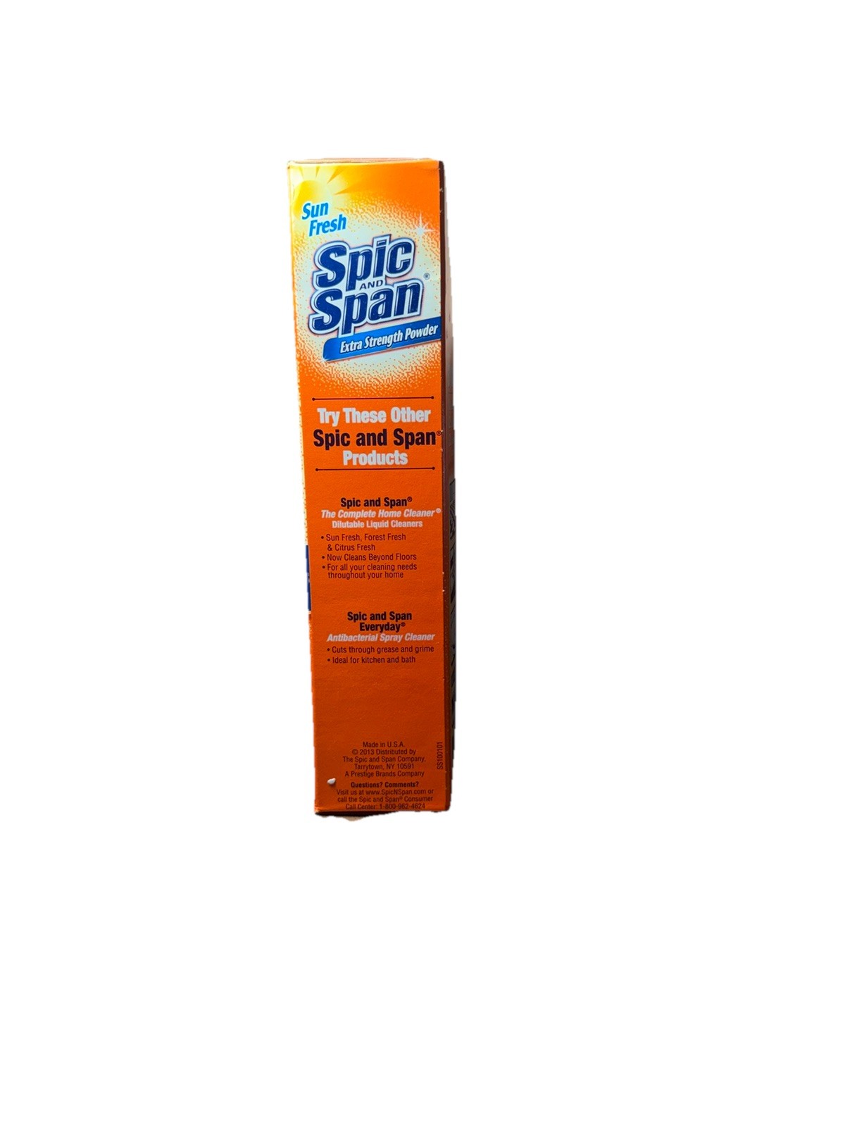 Spic and Span Extra Strength Powder SUN FRESH 27 oz NEW Sealed
