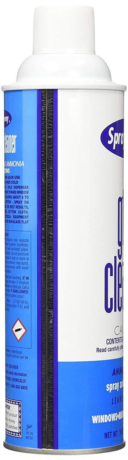 Pack of 6 Sprayway Glass Cleaner 19 Fl Oz Streak Free Foam Formula