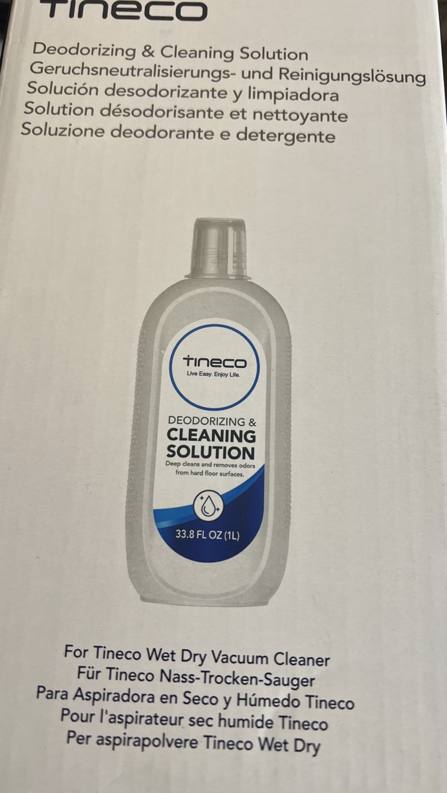 Tineco Floor Deodorizing And Cleaning Solution (33.8 OZ) New Sealed