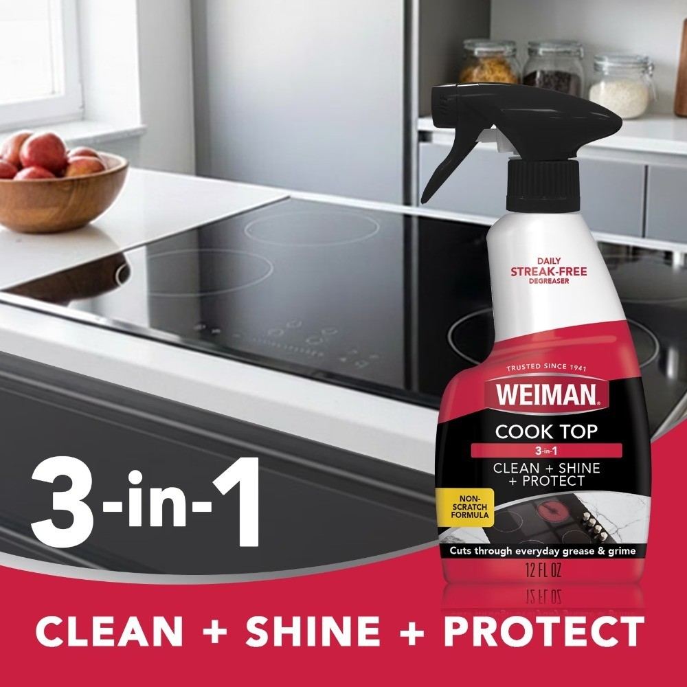 Daily Cooktop Cleaner Spray for Easy Cleaning and Streak-Free Shine, 12 fl oz