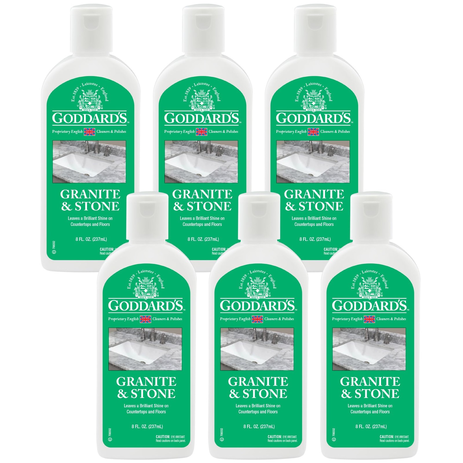Goddard’s Granite & Marble Polish – Clean and Shine Countertops, Tile, and St…