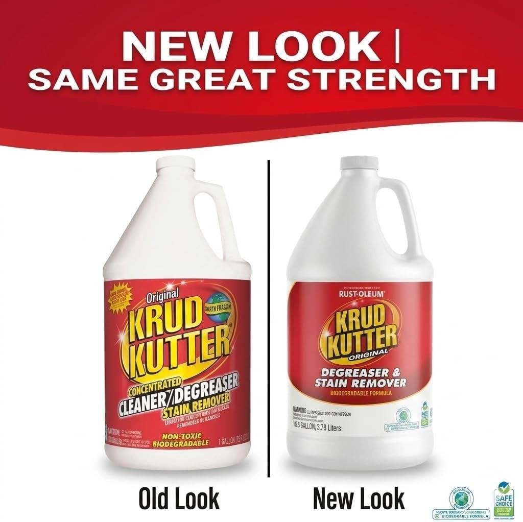 Concentrated Cleaner Degreaser 1 Gallon Heavy Duty Multi-Surface Grease Oil S…