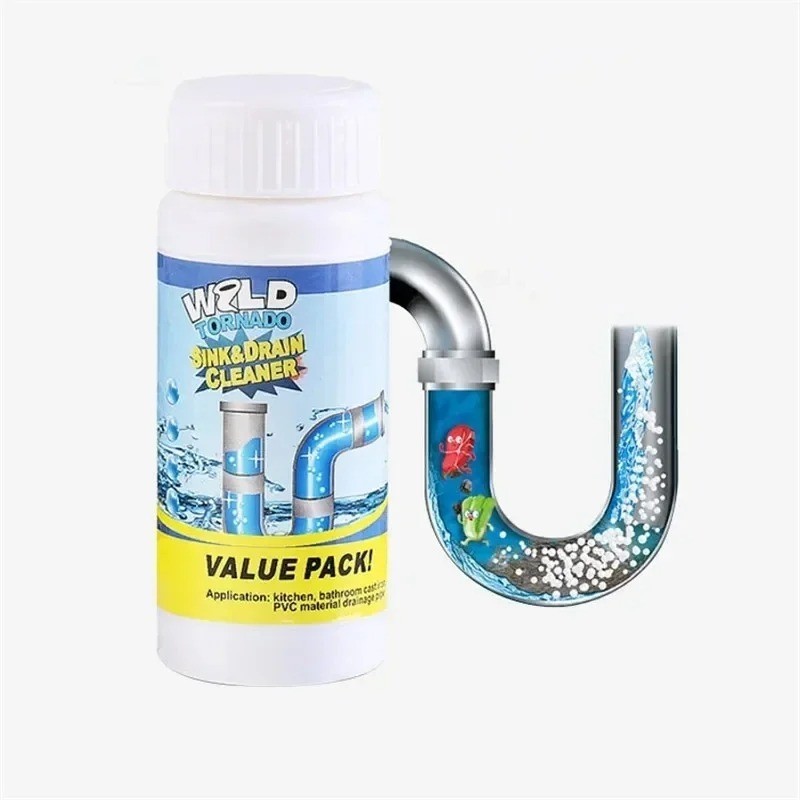 1-5x Wild Tornado Powerful Sink Drain Cleaner High Efficiency Clogging Remover