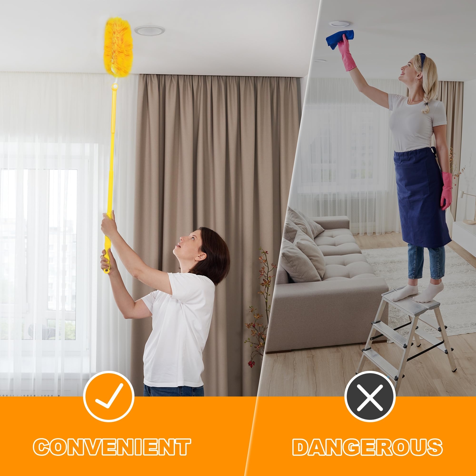 Duster Refills For Swiffer 20 Counts 360 Degree Heavy Duty Dusting Kit With 1 Ex