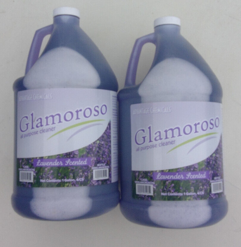 Glamoroso all purpose cleaner lavender scented 1 gallon each one pack of 2