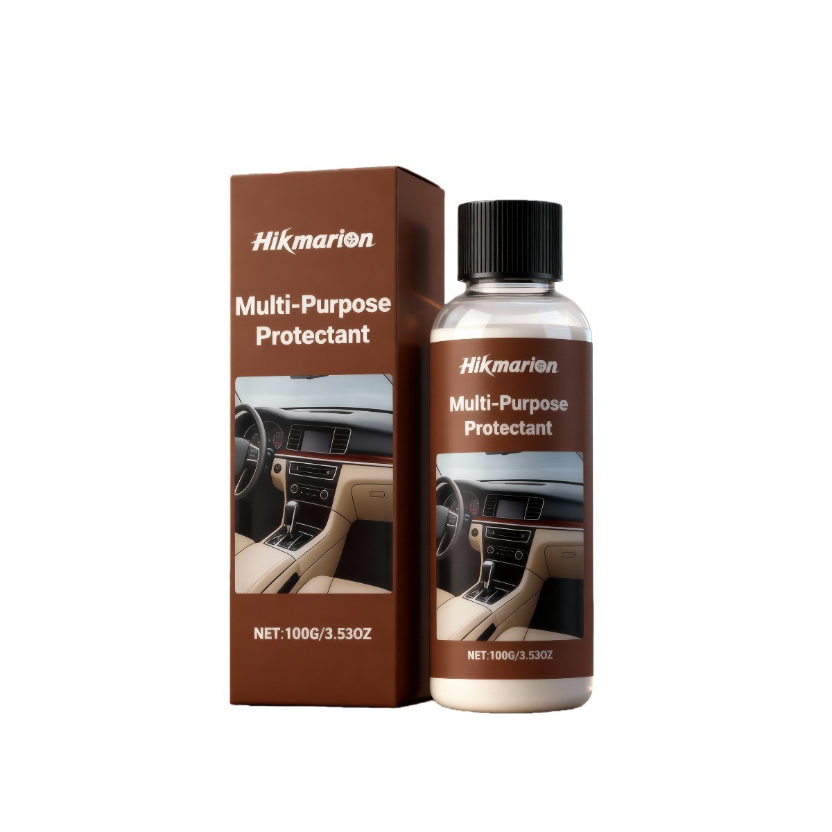 Leather Care Cream for Car Seats & Interior, Restores Shine, Cleans & Protects